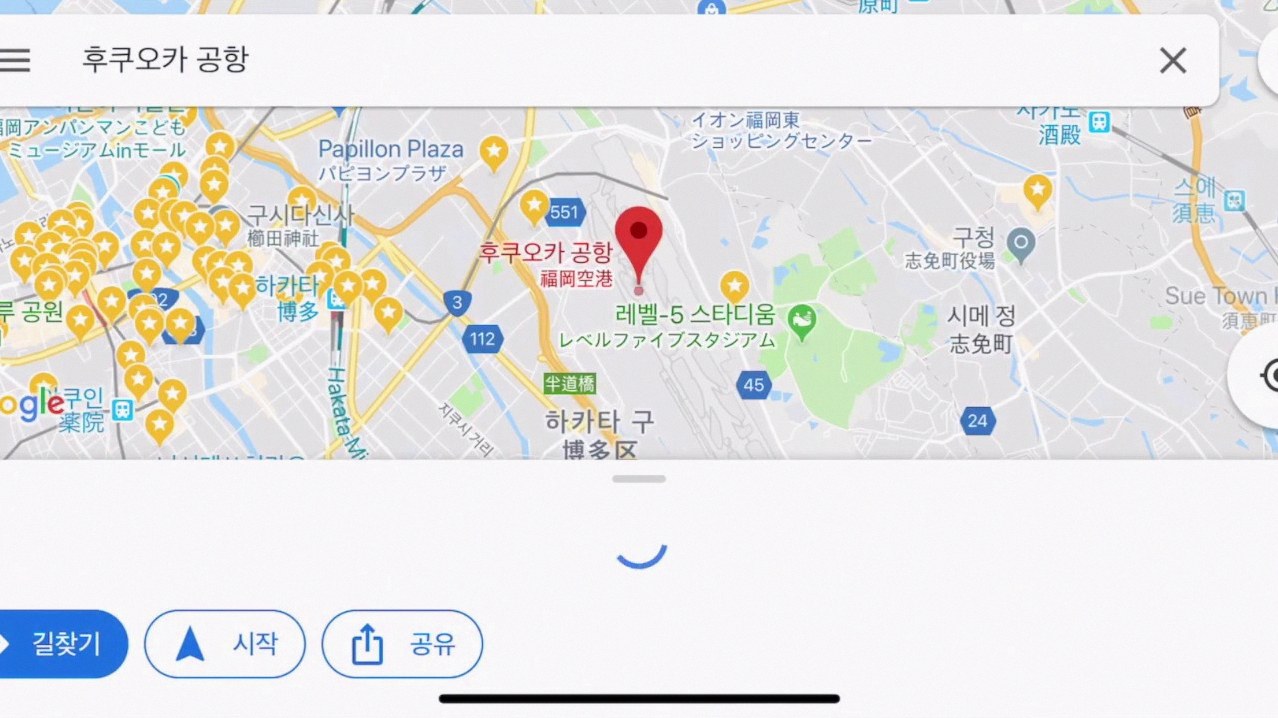 일본 지도 후쿠오카 3