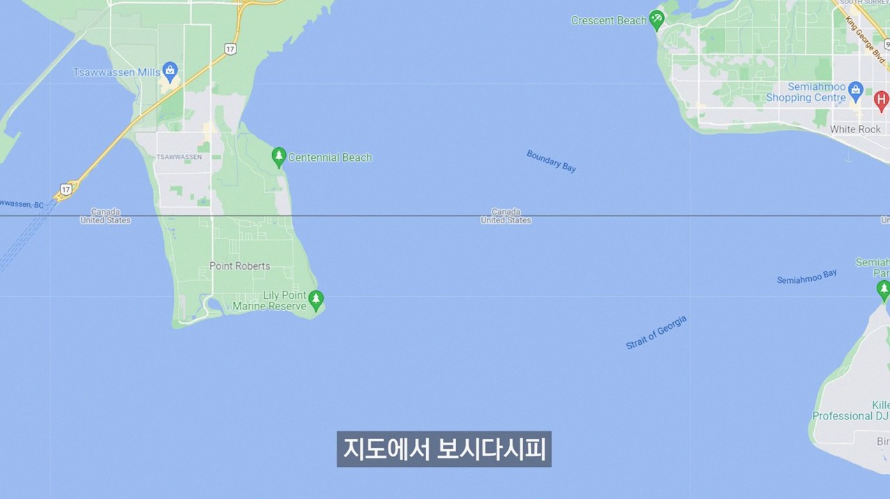 캐나다 미국 지도 4