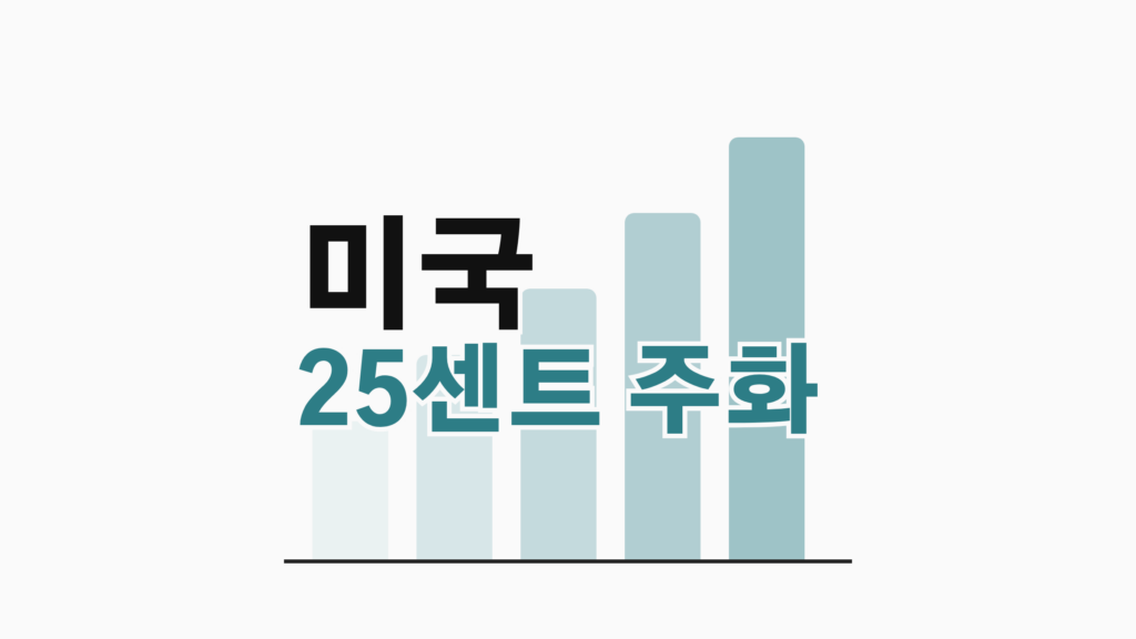 thumbcard 미국 25센트 주화